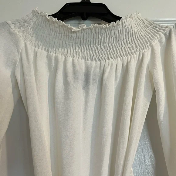 Nookie white long sleeve flowy dress. XS. Wore once, perfect condition - Picture 3 of 6